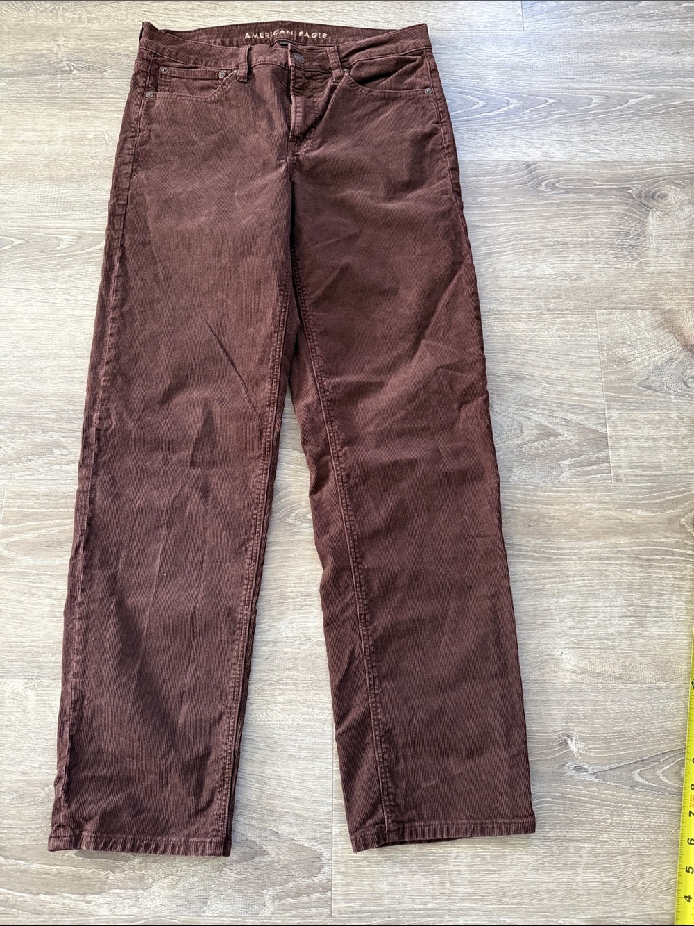 American Eagle corduroy straight jeans